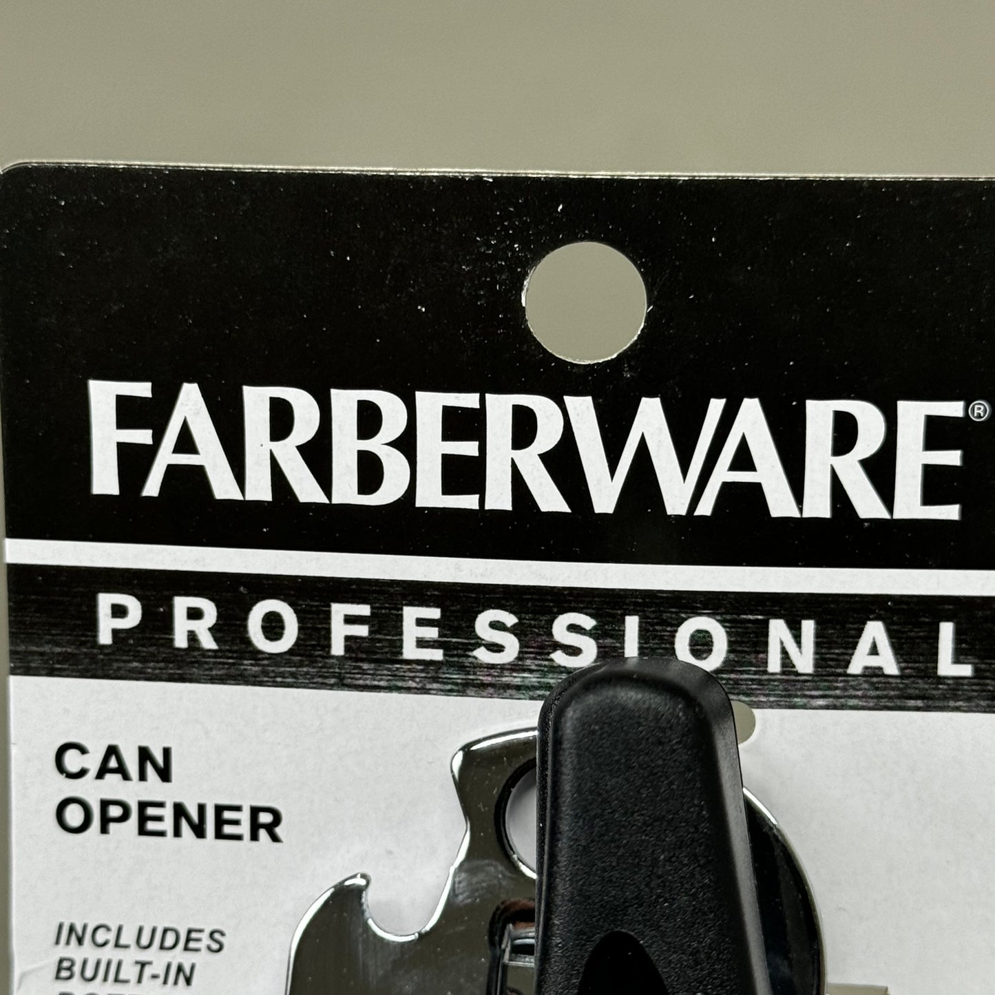 FARBERWARE (2 PACK!) Professional Can Opener w/Built in Bottle Opener 83036-93