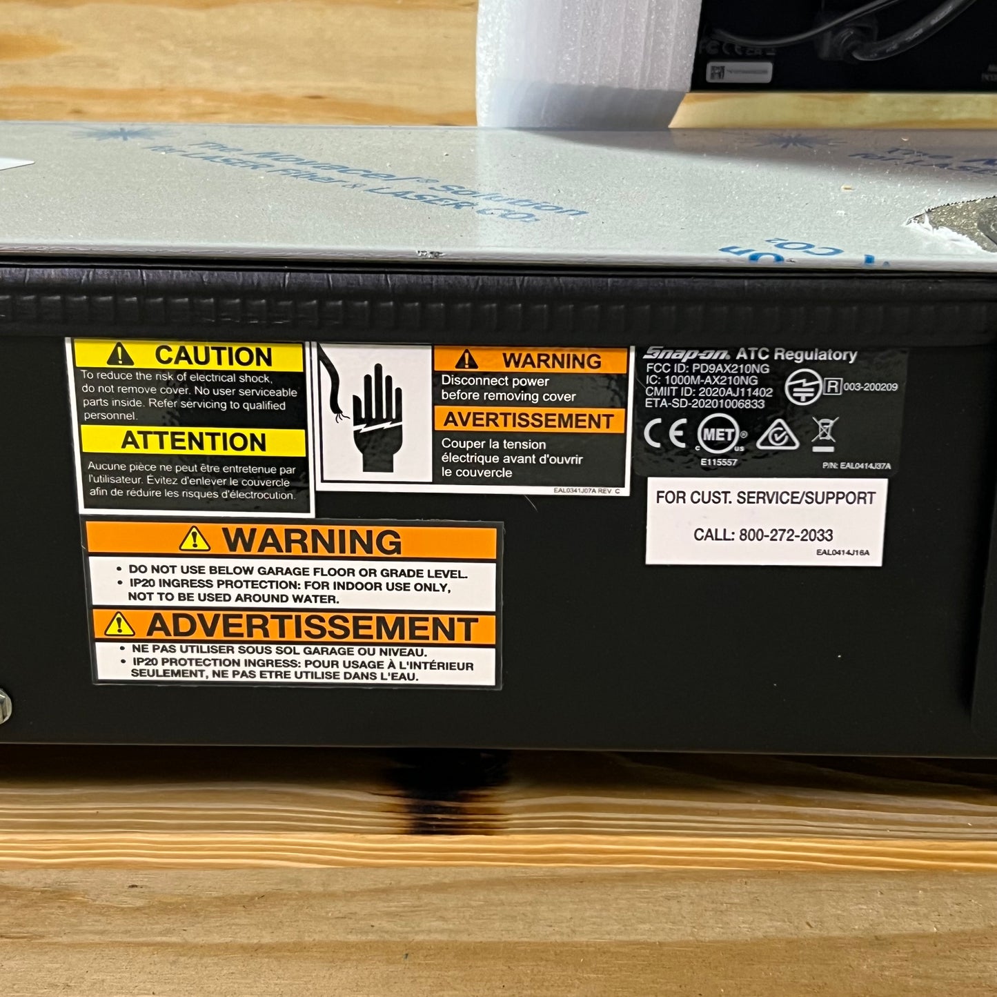 SNAP-ON Camera Imaging Tool Storage & Control System L5A0298J31C