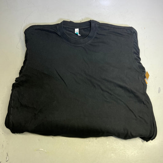 ZA@ LANE SEVEN (12 PACK) Urban Heavy Tee Garment Dye Short Sleeve Unisex Sz XL Pigmented Black