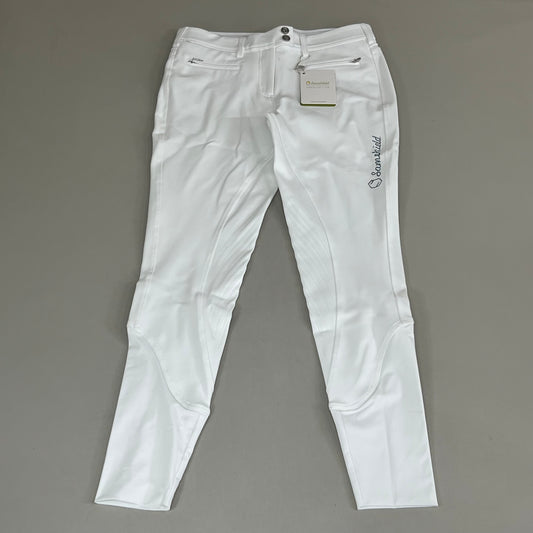 SAMSHIELD Adele Premium Equestrian Pants Women's Sz US 26, UK 8, FR 36 White