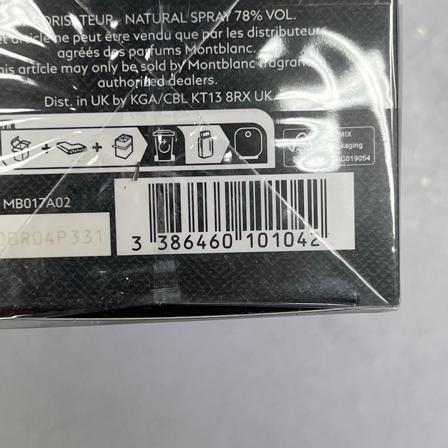 MONTBLANC Explorer Eau De Perfume Men's Cologne Woody Scent Type 2 fl oz