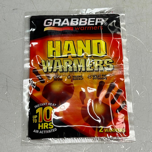 GRABBER WARMERS (40 PAIRS) Air Activated Ready To Use Hand Warmers 10 Hours