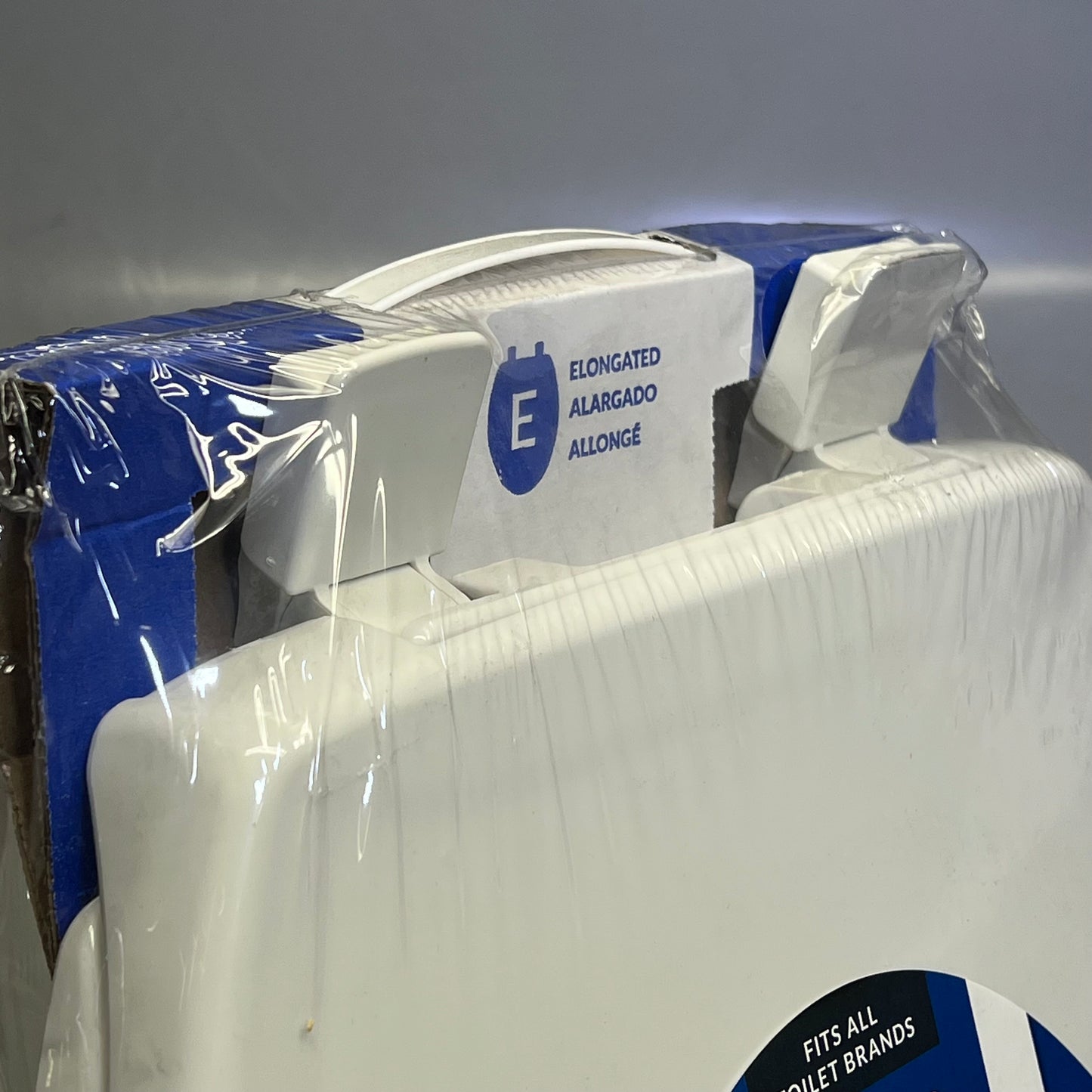 BEMIS Mayfair Affinity Elongated Plastic Toilet Seat Slow Close White 187SLOW000