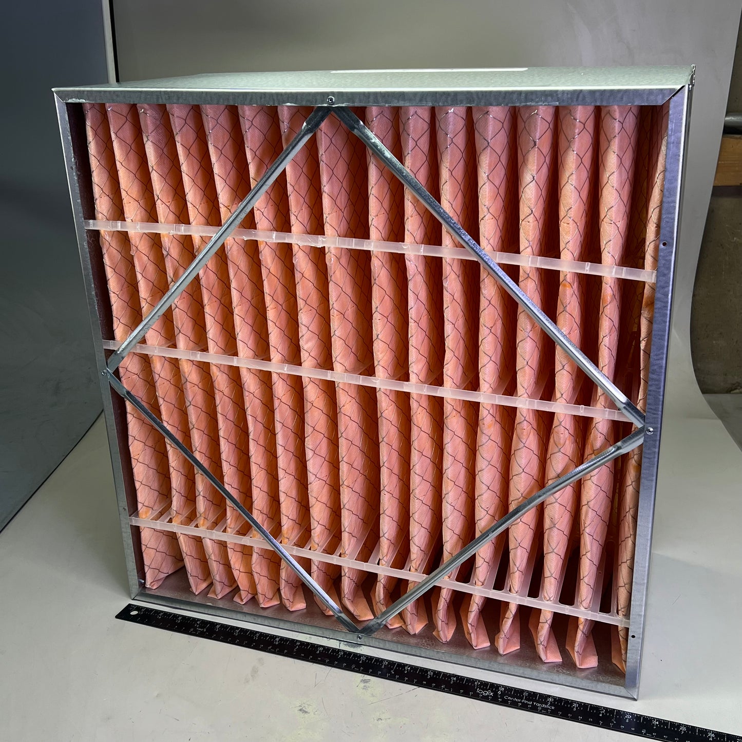 AEROSTAR Box Style MERV11 Fiberglass Rigid Cell Air Filter 24" X 24" X 12" 14937