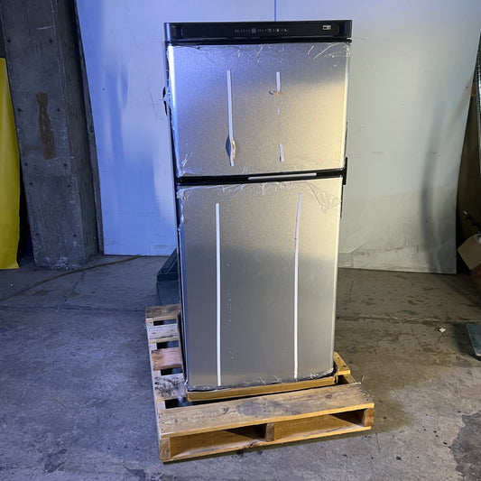 NORCOLD Polar Full Rv Fridge/Freezer 8.2 Cu ft. 12V Stainless N8DCSSL