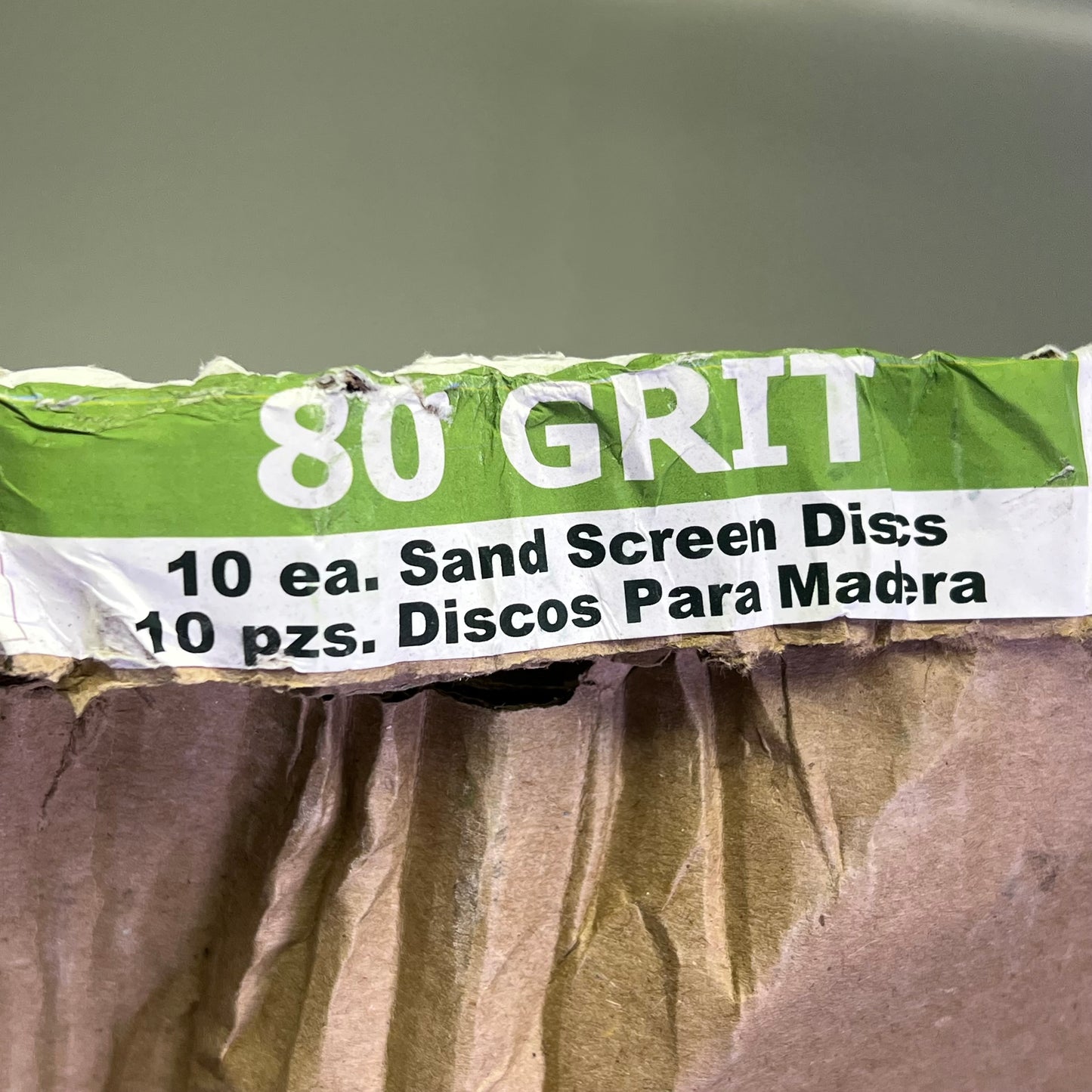 AMERICO (10 PACK) Sand Screen Discs Aggressive Removal 80 Grit - 17" 508017