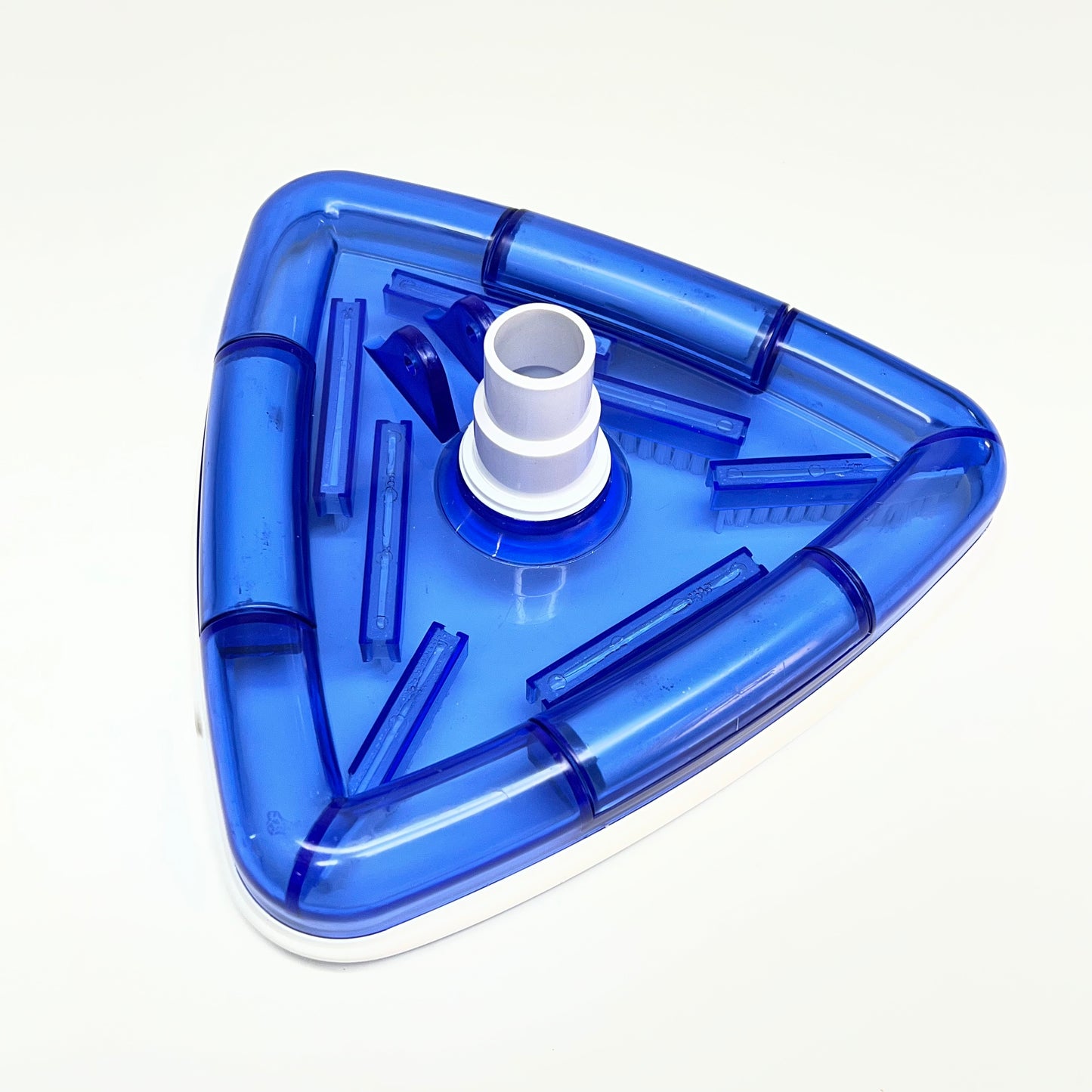 ZA@ BLUE TORRENT Weighted Triangular Swimming Pool Vacuum Head  Translucent BS38563BLK