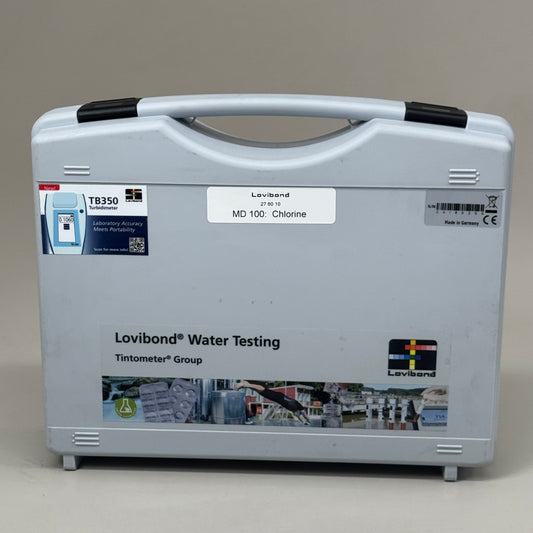 LOVIBOND Tintometer Chlorine Duo Colormeter w/0.02-2.0 mg/L MD100 Water Testing