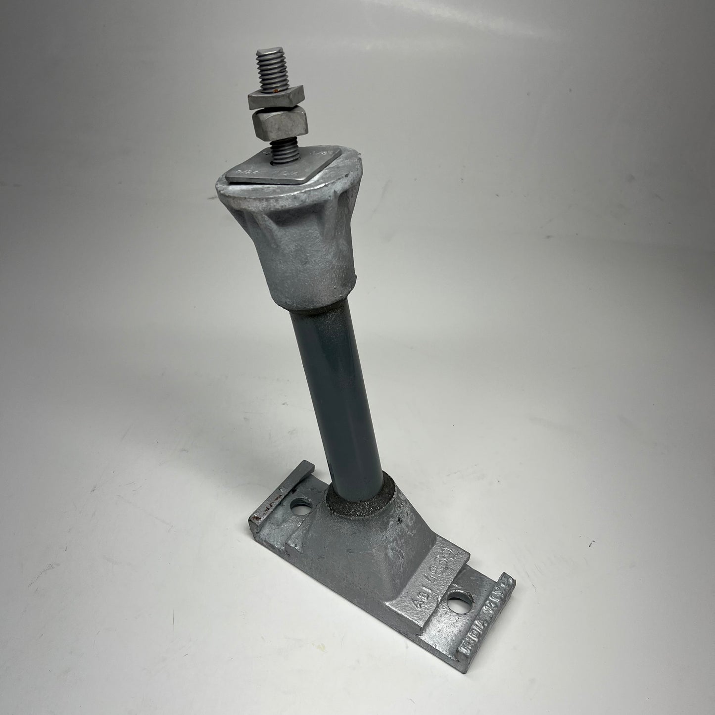 ALLIED BOLT  Fiberglass Communication Standoff Bracket Poleline 12" Silver 4869