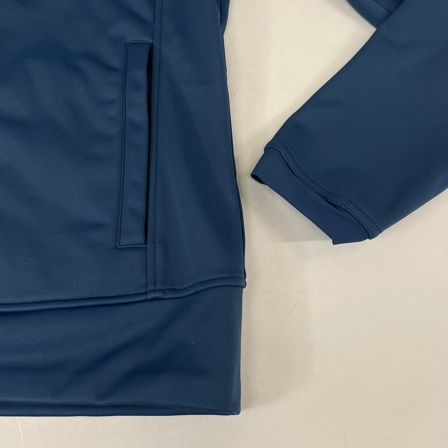 SAMSHIELD Rachel Equestrian Wool Lined Hooded Jacket Women's Sz S Celestial Blue