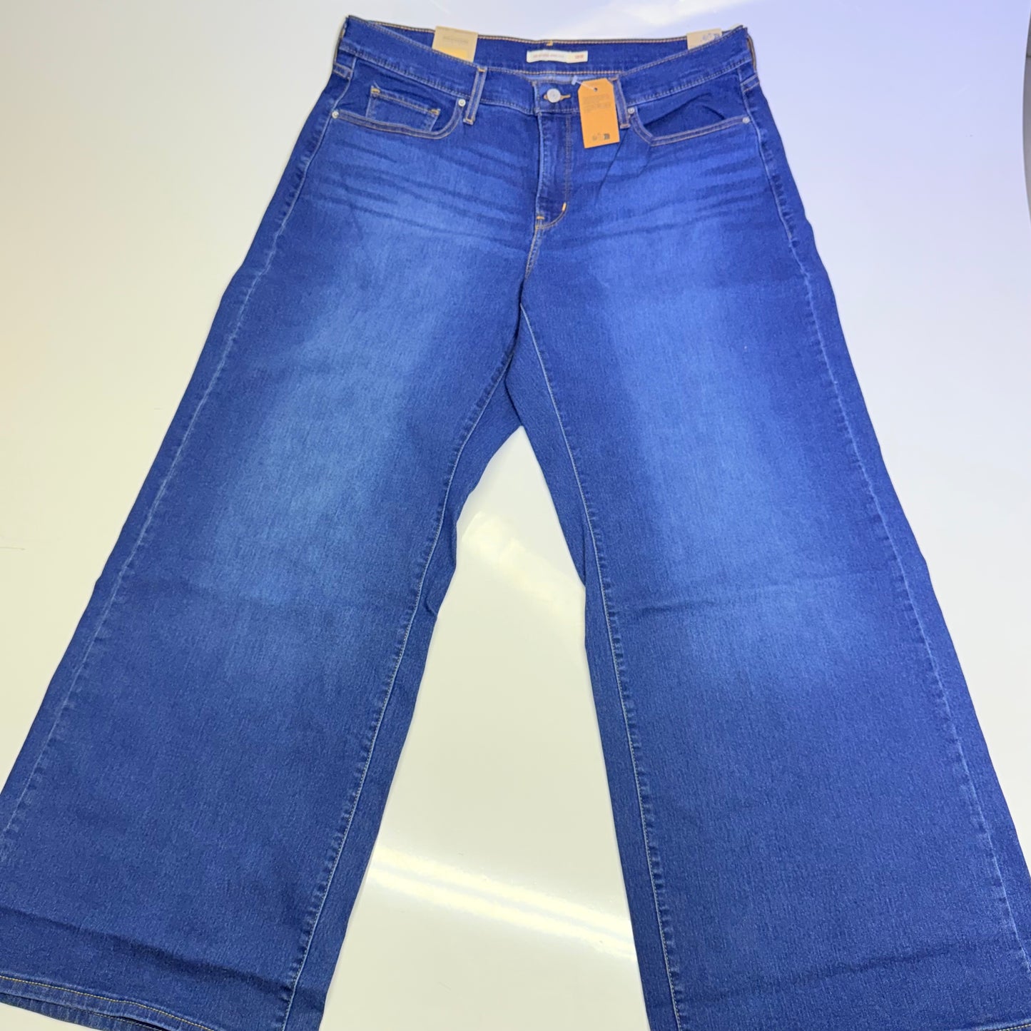 LEVI'S 318 Shaping Wide Leg Stellar Stretch Mid Rise Women's Sz 18xM (New)