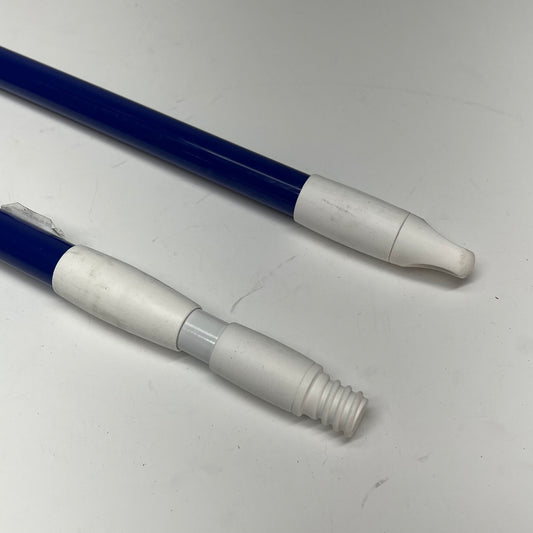 ZA@ CARLISLE (2 PACK) Metal Telescopic Handle for High Access Cleaning 34" Royal Blue 36545000