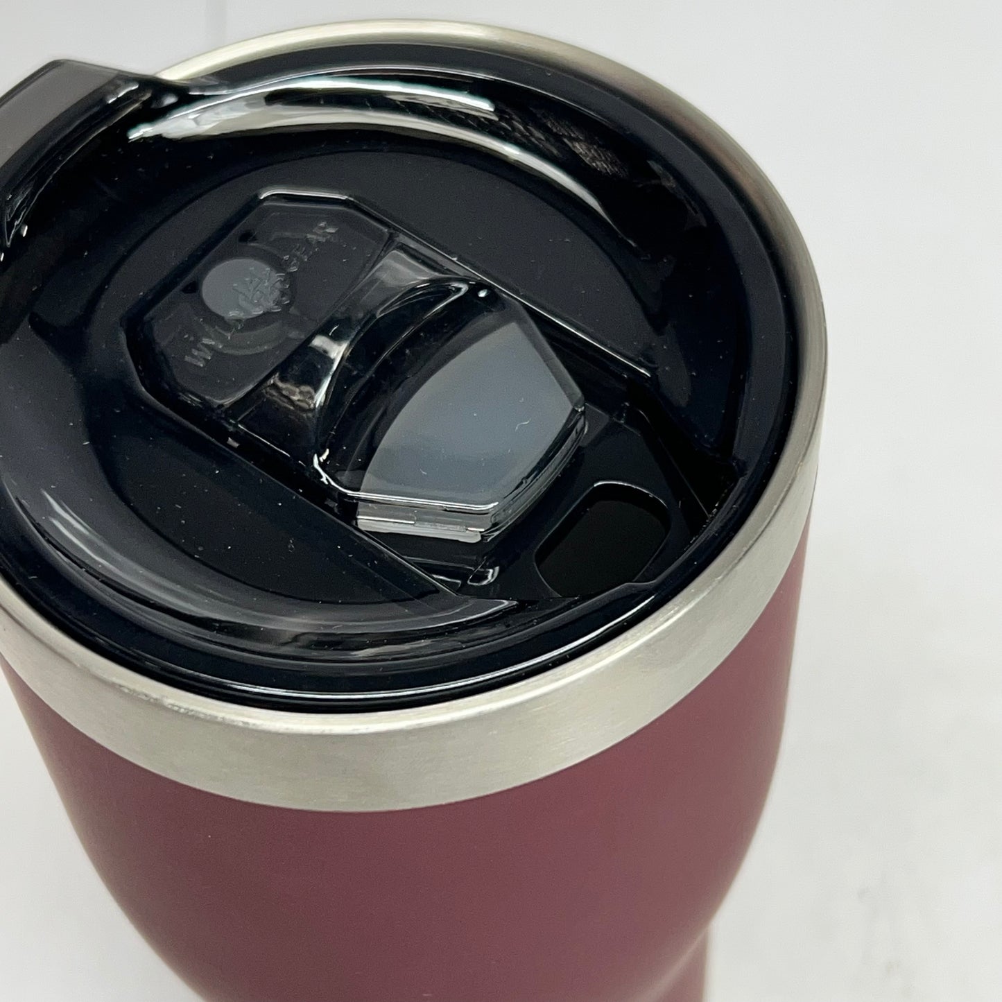 ZA@ WYLD GEAR Insulated Tumbler W/ Wisconsin Old Fashioned Mix Logo 20oz Maroon