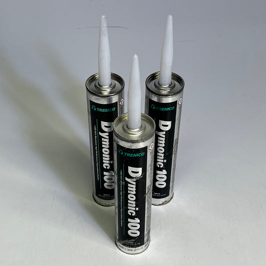 ZA@ TREMCO (3 PACK) Dynomic 100 Polyurethane Sealant 10.1 fl oz Bronze A