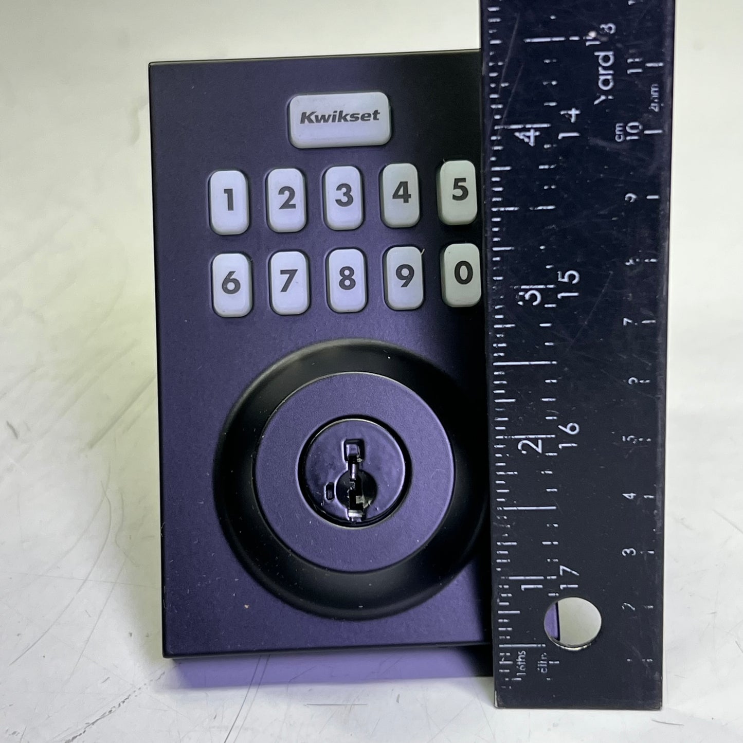 KWIKSET Home Connect 620 Contemporary Keypad Smart Lock with Z-Wave 700 Long Range 98935-007