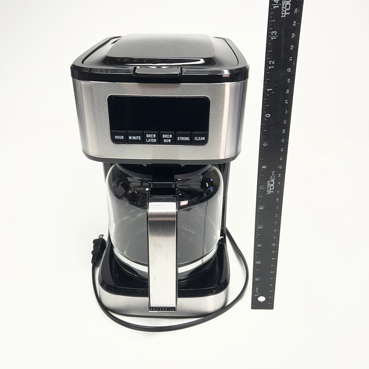 BELLA Pro Series Coffee Maker 12 Cup Programable Stainless Steel (As-Is)