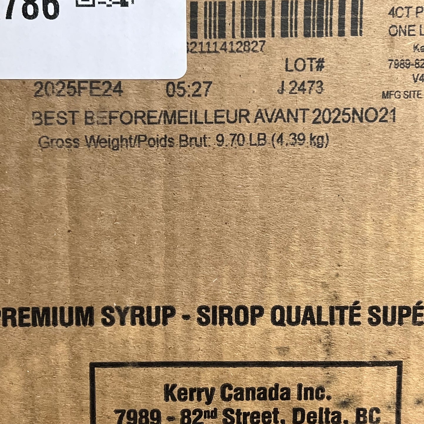 ZA@ STARBUCKS (4 PACK) Fontana Sugar Free Vanilla Flavored Syrup 33.8 fl oz BB 04/26