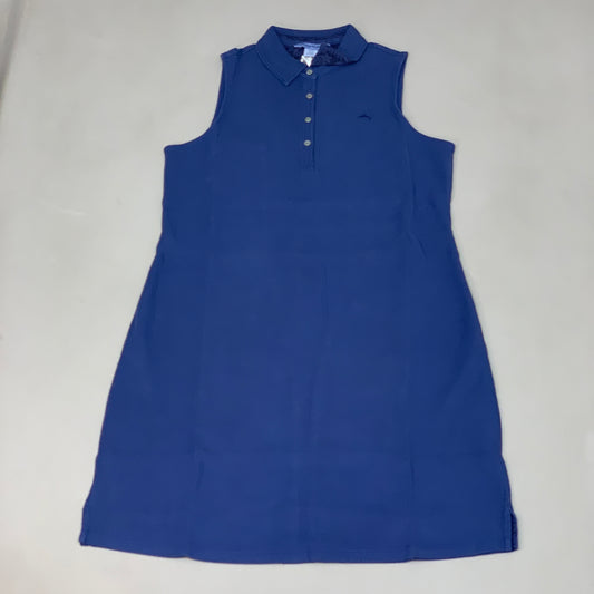 TOMMY BAHAMA Women's Paradise Polo Sleeveless Dress Size S Island Navy SW620840 (New)