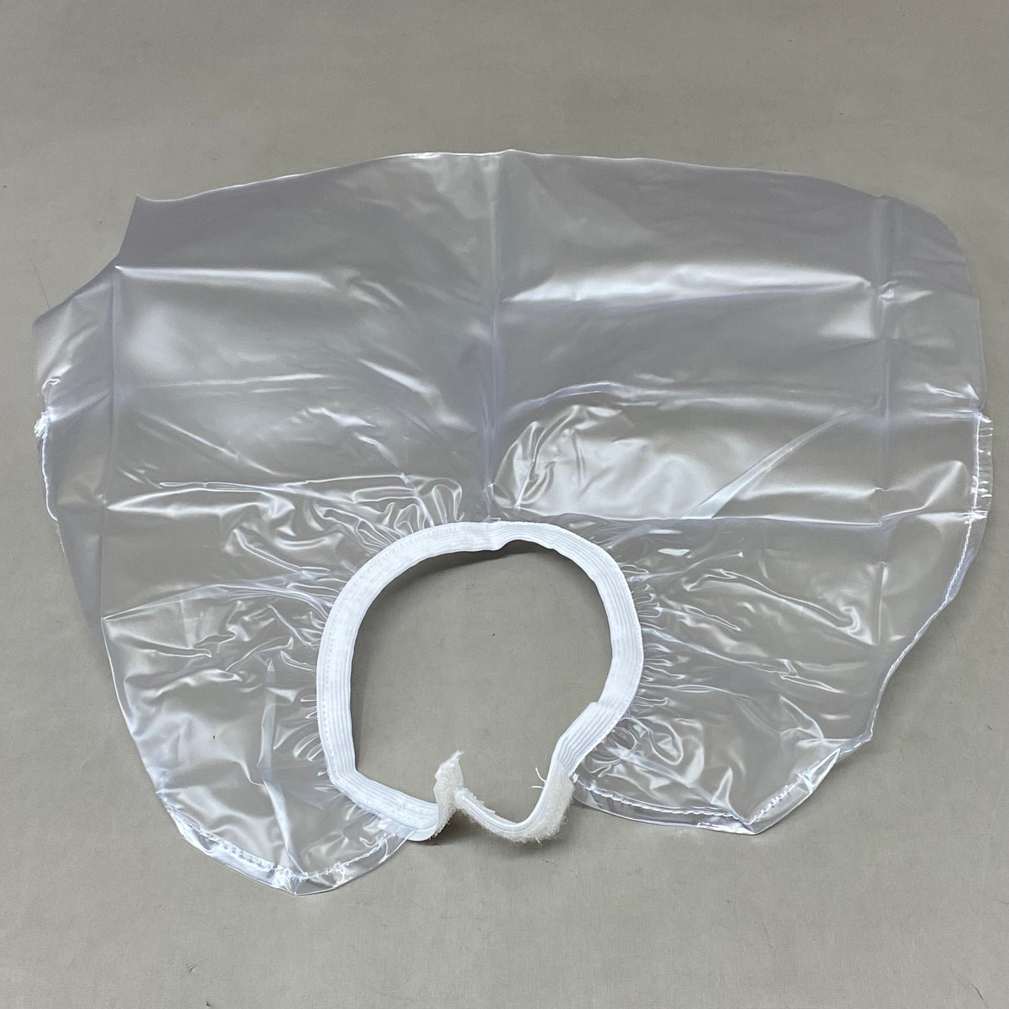 PROBASIC (6 Pack) Hair Salon Deep Pocket 100% Vinyl Neutralizing Bib Clear 08193