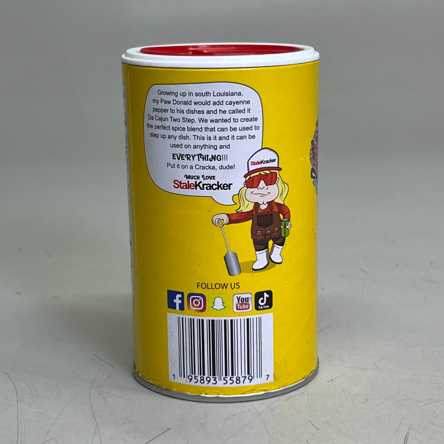 CAJUN TWO STEP (2 PACK) Fire Seasoning 8 oz, White & Yellow BB 11/26