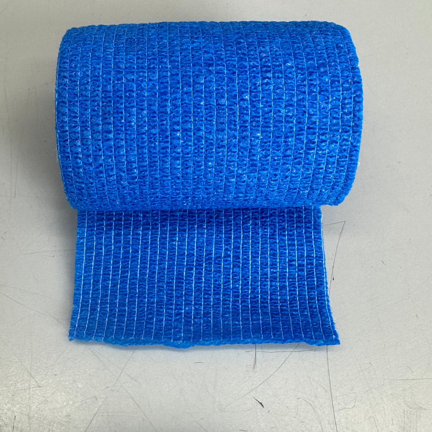 CURAPLEX (24 PACK) Cohesive Elastic Bandage, Blue, 3” x 5yd 1121-36572