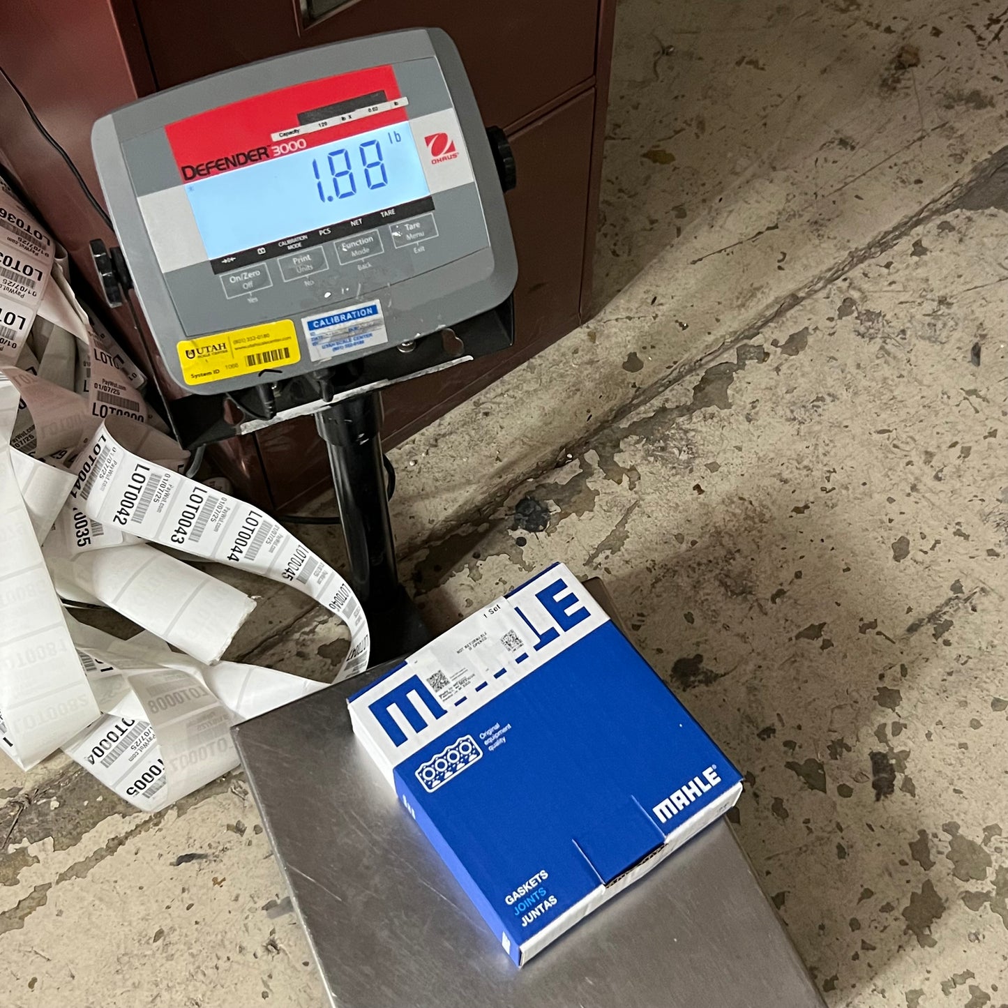 MAHLE for Ford Turbocharger Mounting Gasket Set Sz 8"Hx7"L X 2.2"W GS33692