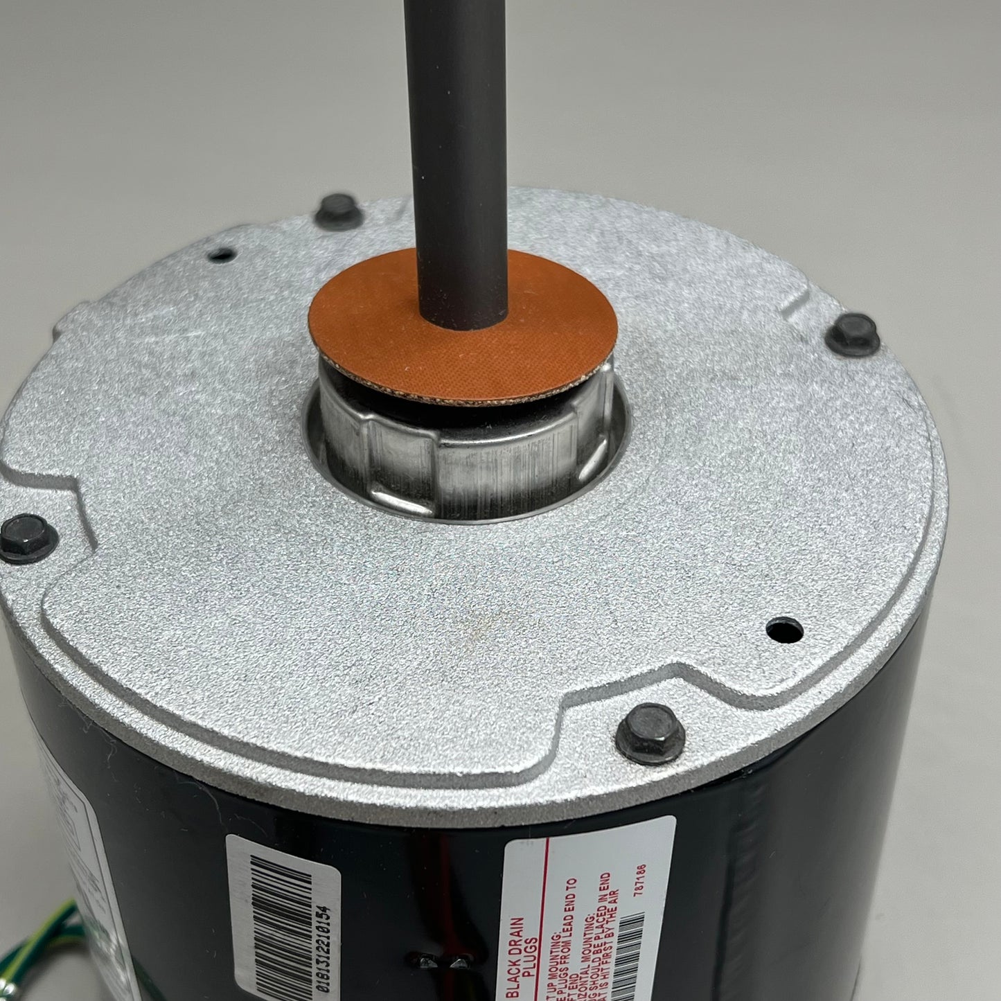 LENNOX First Choice Condenser Fan Motor for HVAC 1/2" Shaft Black 19L26