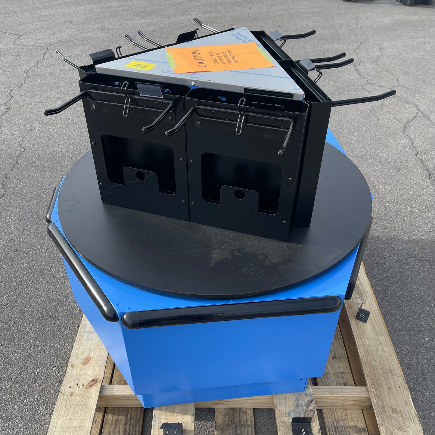 ZA@ Pallet of ROYSTON Checkout Bag Carousel Blue & Black 72038332-01037 (AS-IS) D