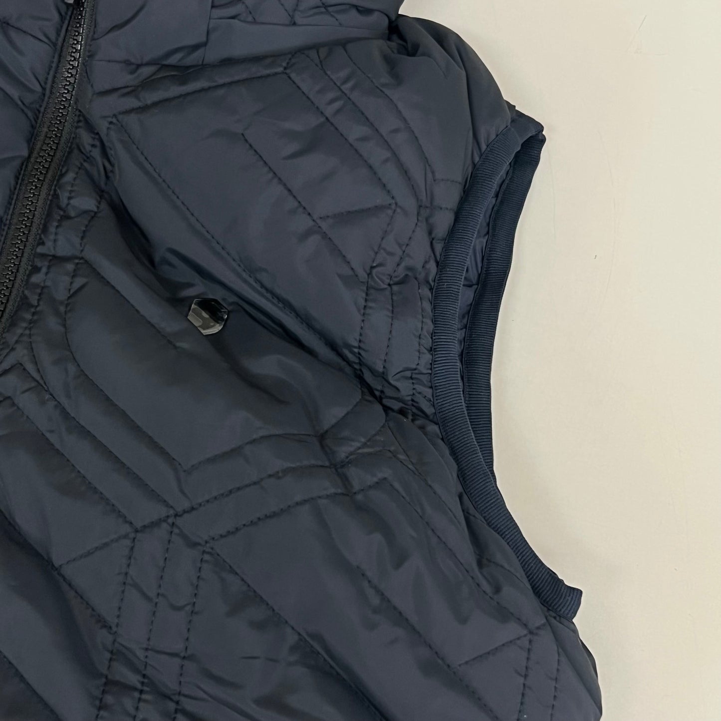 SAMSHIELD Avoriaz Equestrian Sleeveless Winter Coat Men's Sz L Navy