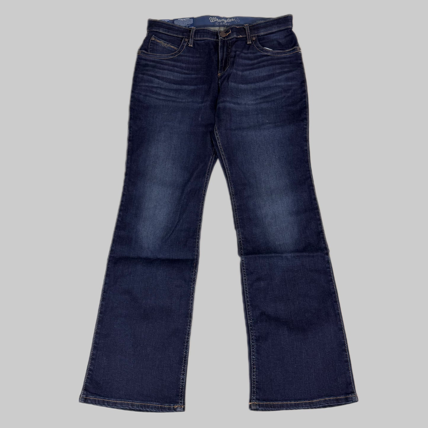 WRANGLER The Ulitmate Riding Jean Q-Baby Mid-Rise 31/11 x 32 Avery 10WRQ20VA