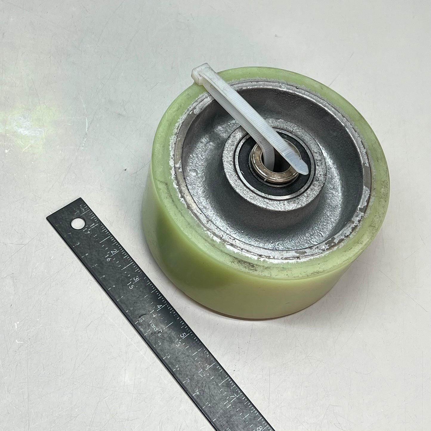 ACCESS CASTERS Polyurethane Cast Iron Drive Wheel 6"Dia 3" Tread IH06030T6-08