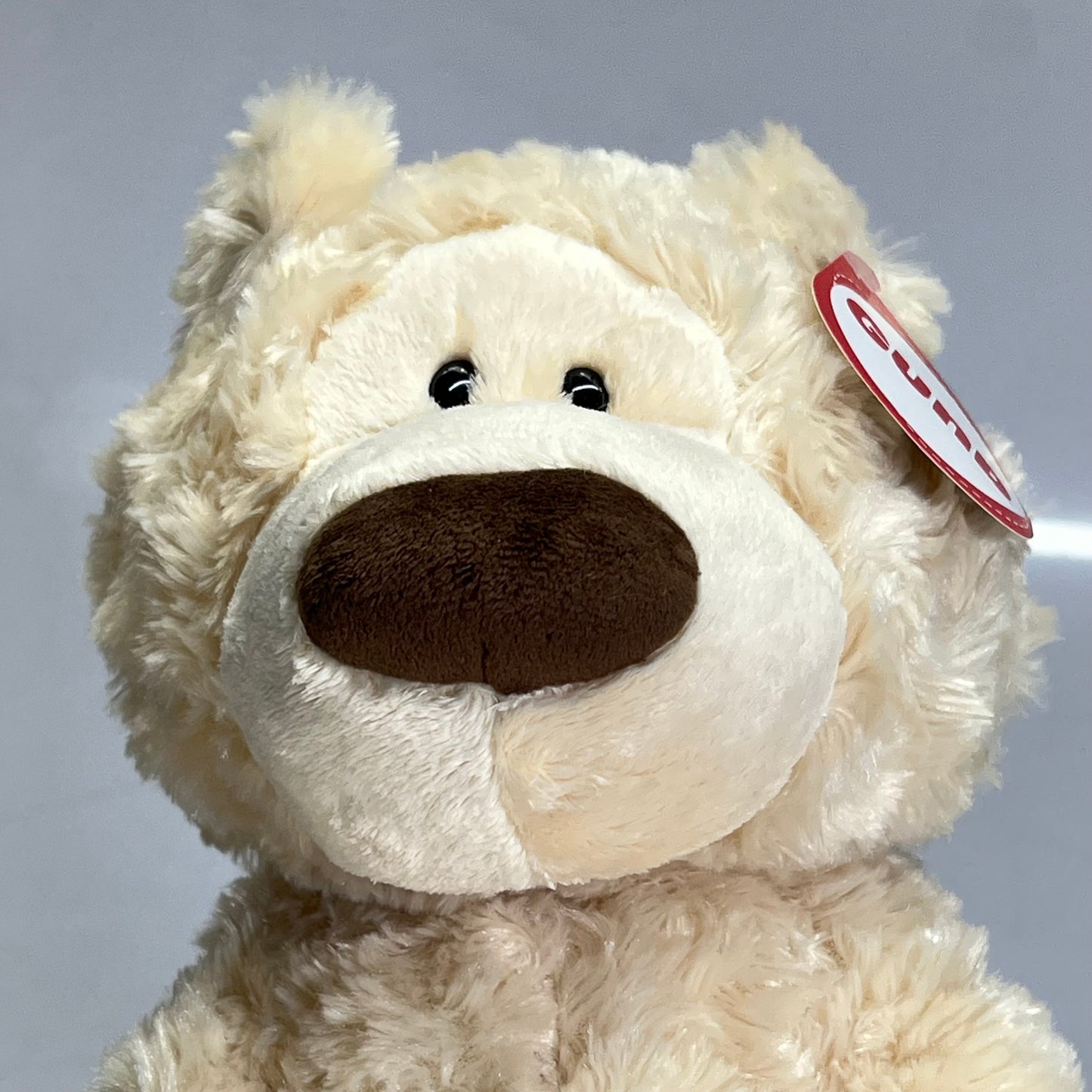 GUND Classic Philbin Bear Fluffy Textured Plush  18" XL Paws Beige 6047532