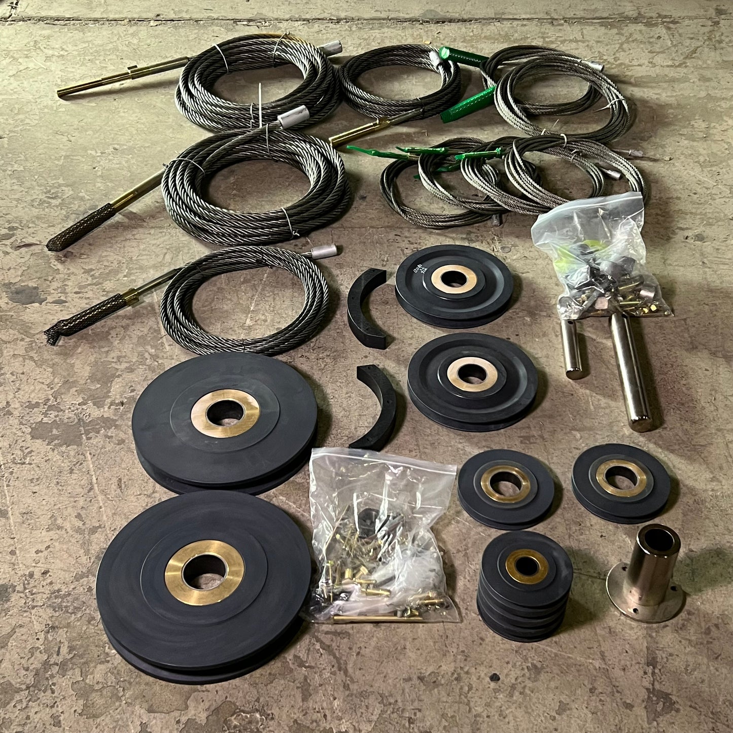 JLG Wire Rope Service Kit W/ Cable Pulleys & Hardware for Lift Repair Parts 2910895 for 1350SJP (New Other)