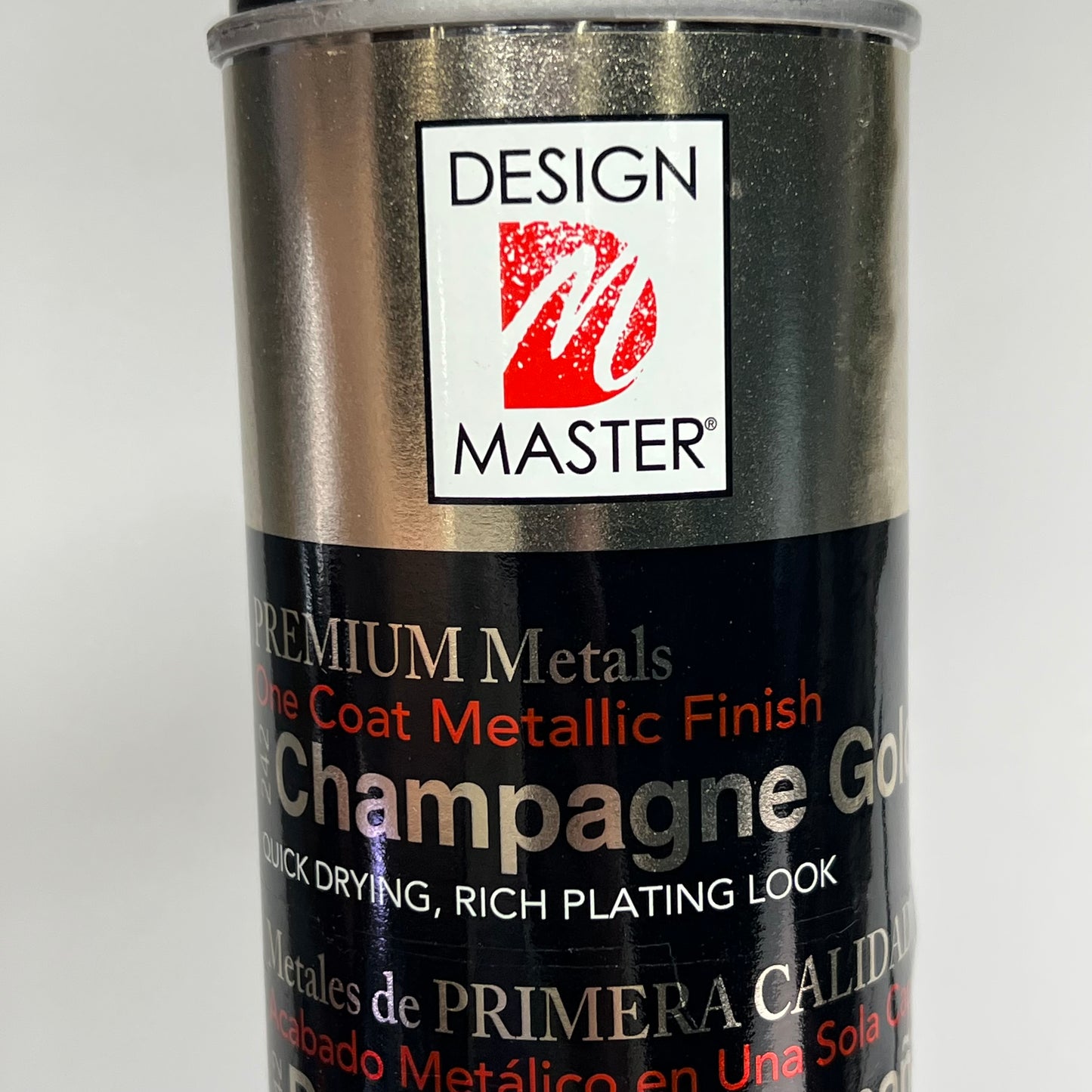 DESIGN MASTER (2 PACK) Premium Metals Metallic Finish 11oz Champagne Gold 242