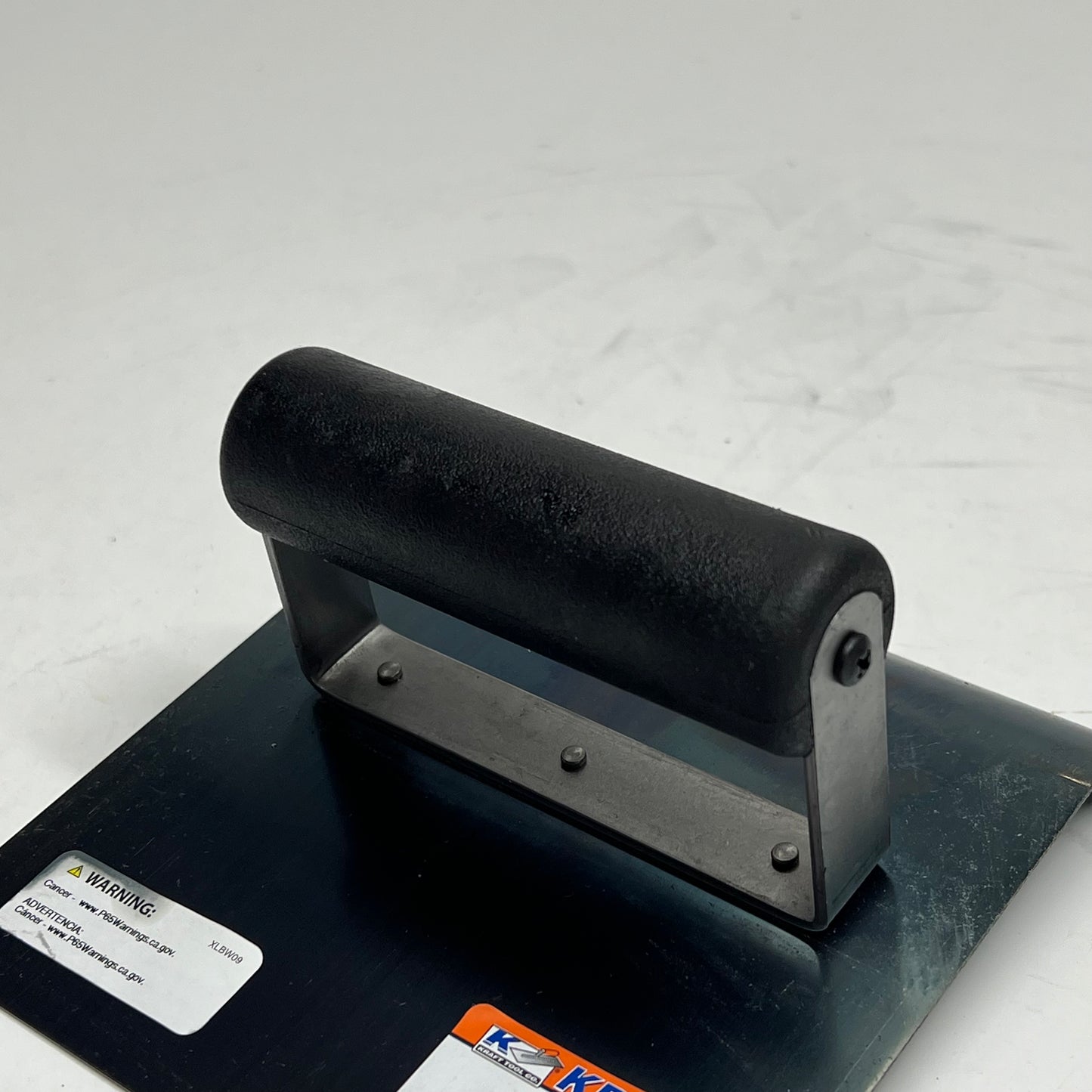 KRAFT TOOLS (2 PACK) Edger W/ Plastic Handle 6" x 6" 1"R Blue Steel CF564P