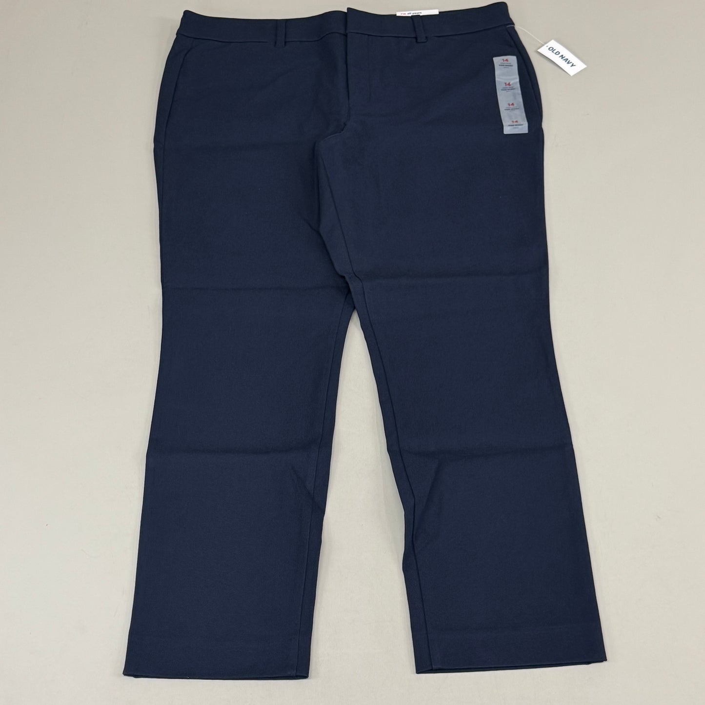 OLD NAVY High Waisted Pixie Skinny Ankle Pants Women's Sz 14 In The Navy 3139011958