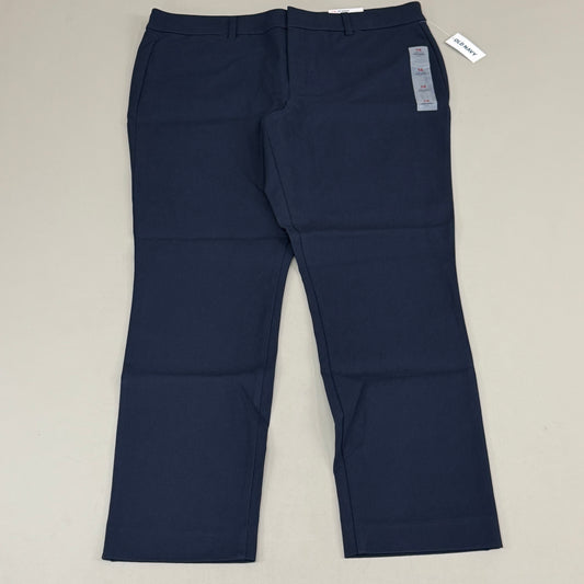 OLD NAVY High Waisted Pixie Skinny Ankle Pants Women's Sz 14 In The Navy 3139011958