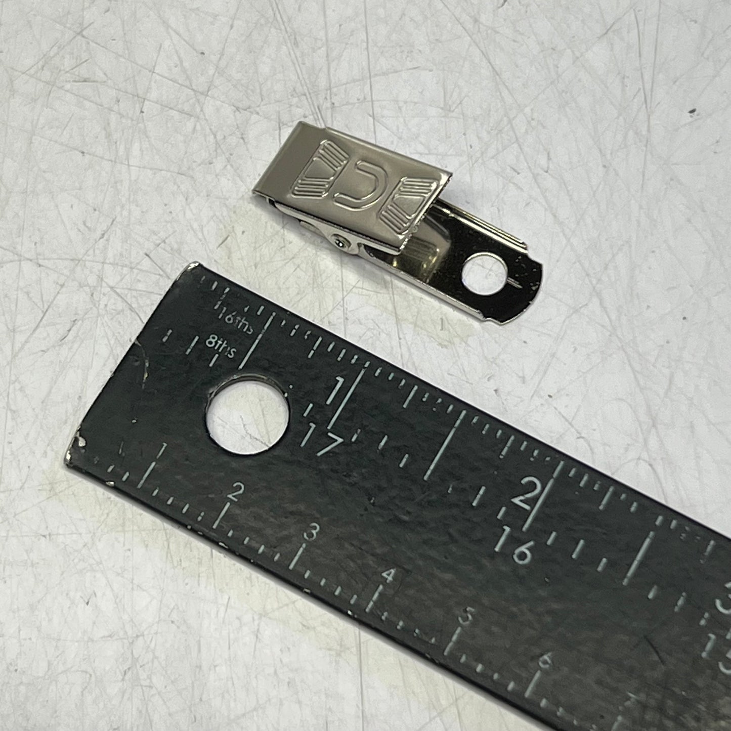 (1000 PACK) Metal Lanyard Bulldog Clip 1.5"L, BDCL-01