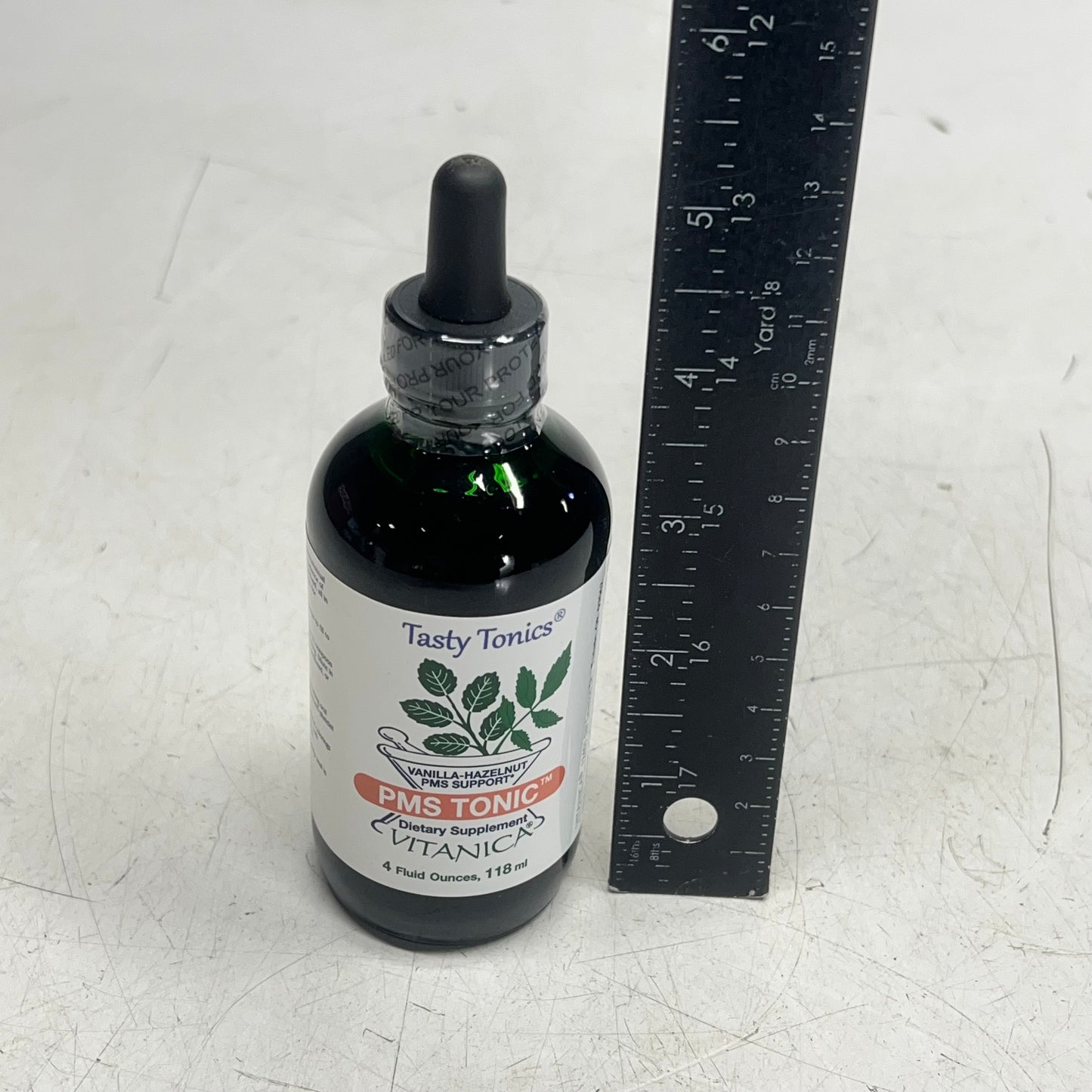 VITANICA Tasty Tonics Vanilla-hazelnut Pms Support Dropper Bottle 4 Oz BB 09/30