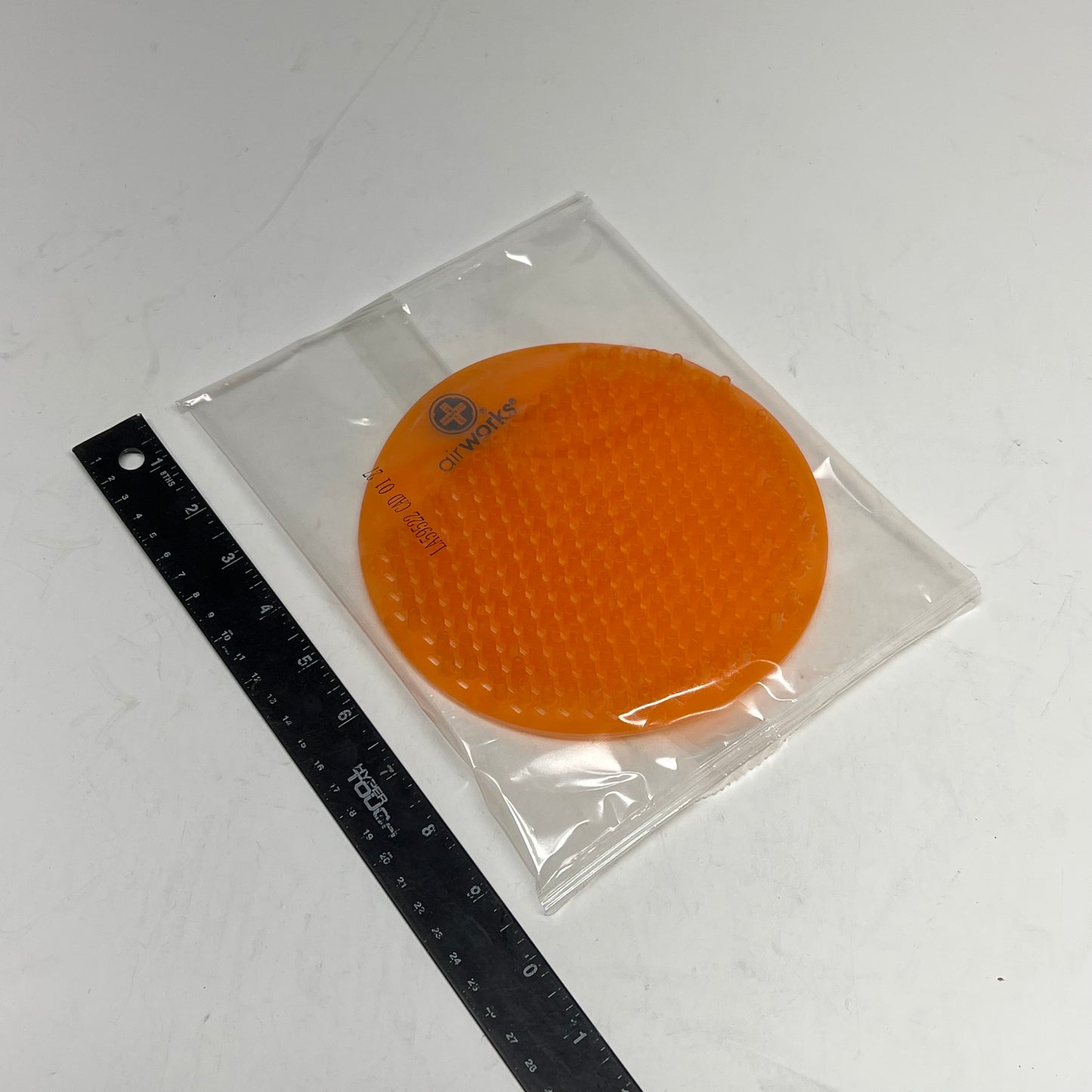 ZA@ AIRWORKS (10 PACK) Splash Free Urinal Screen Citrus Grove Scent Orange AWSFUS231-BX (As-Is)
