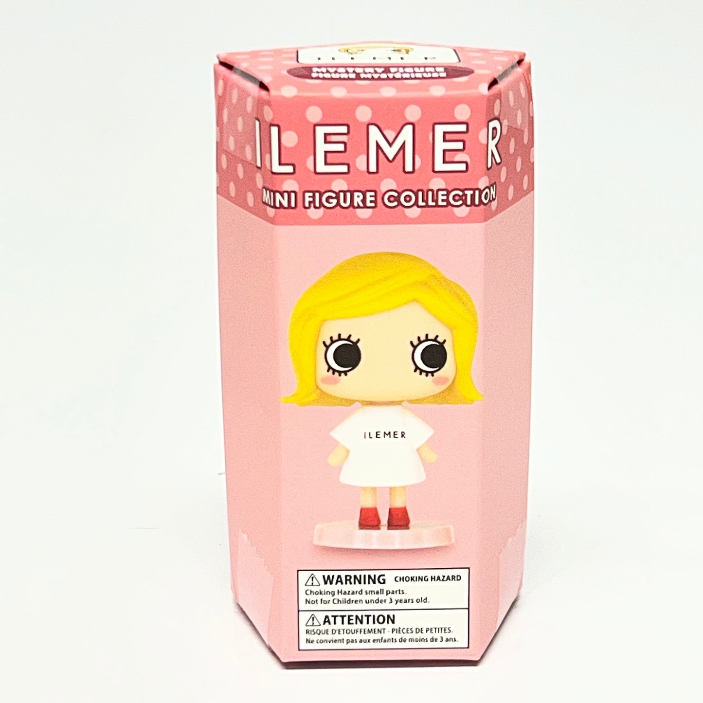 ILEMER (12 PACK) Mini Figure Collection Mystery Box 12 PACK Pink IL-01