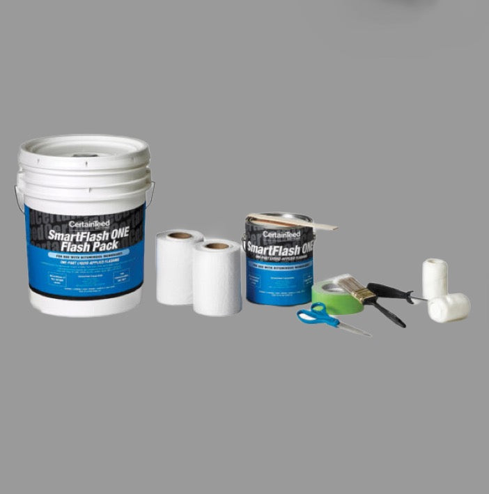 CERTAINTEED SmartFlash One Flash Pack Flashing AllInOne Kit 1 Gallon