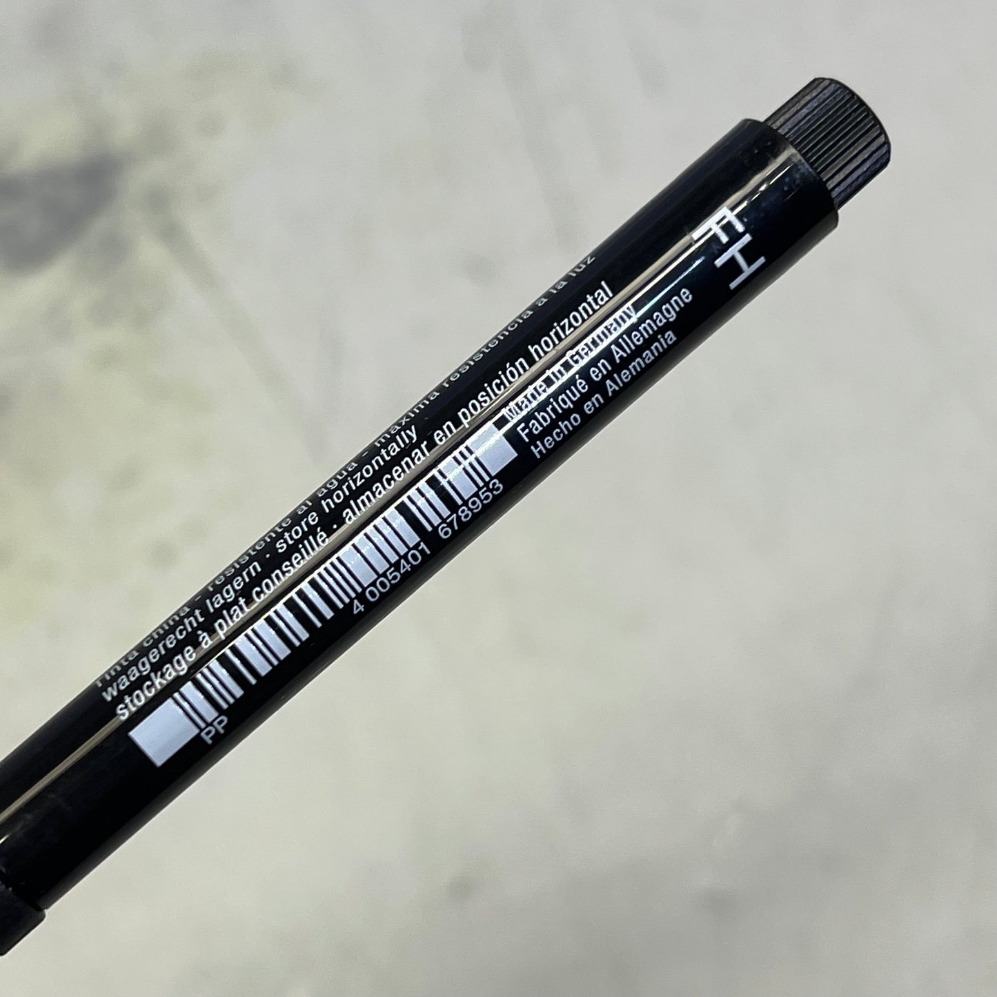 FABER-CASTELL (5 SET) PITT Fude Artist Hard Pen Pigmented India Ink 199 Black