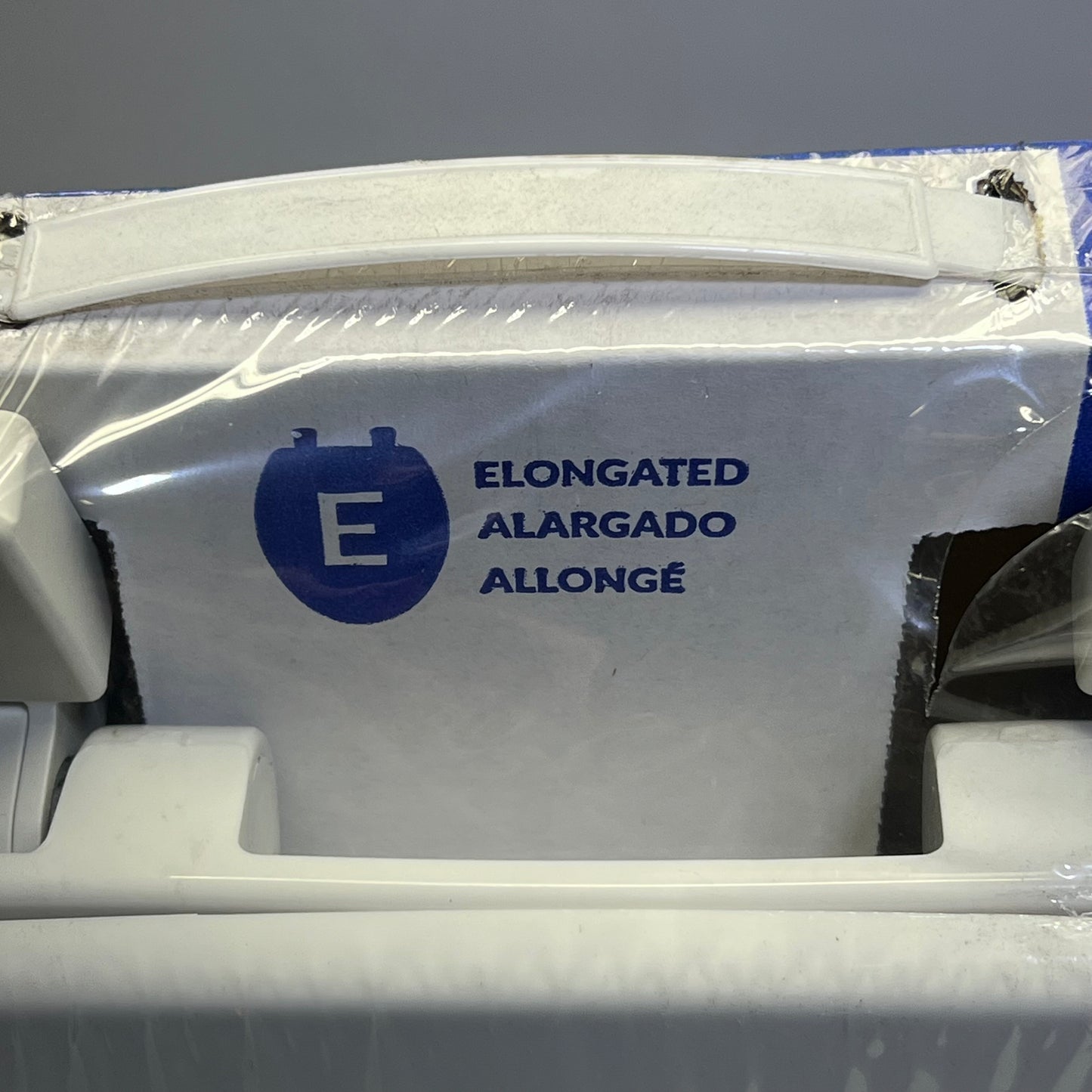 BEMIS Mayfair Affinity Elongated Plastic Toilet Seat Slow Close White 187SLOW000