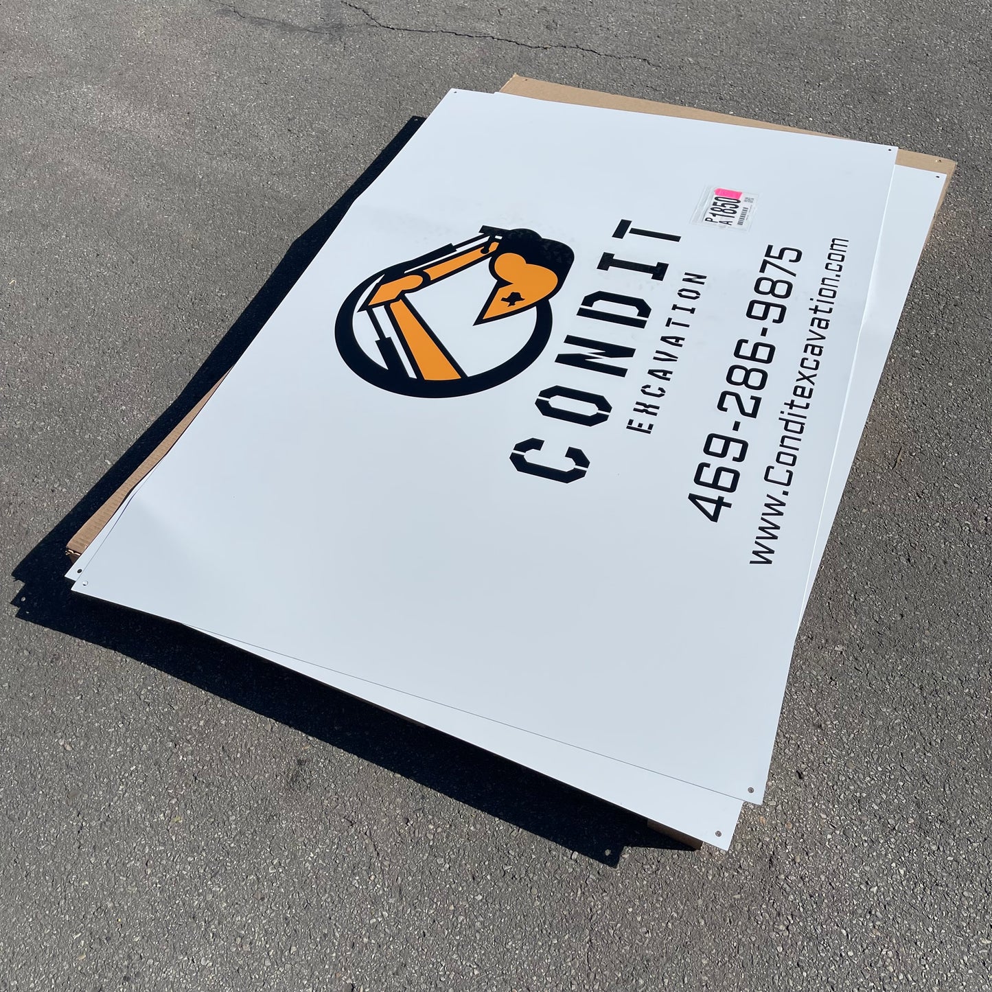 ZA@ MIXED Aluminum Signs 72”x48” (AS-IS)