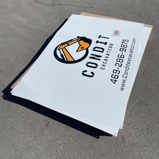 ZA@ MIXED Aluminum Signs 72”x48” (AS-IS)