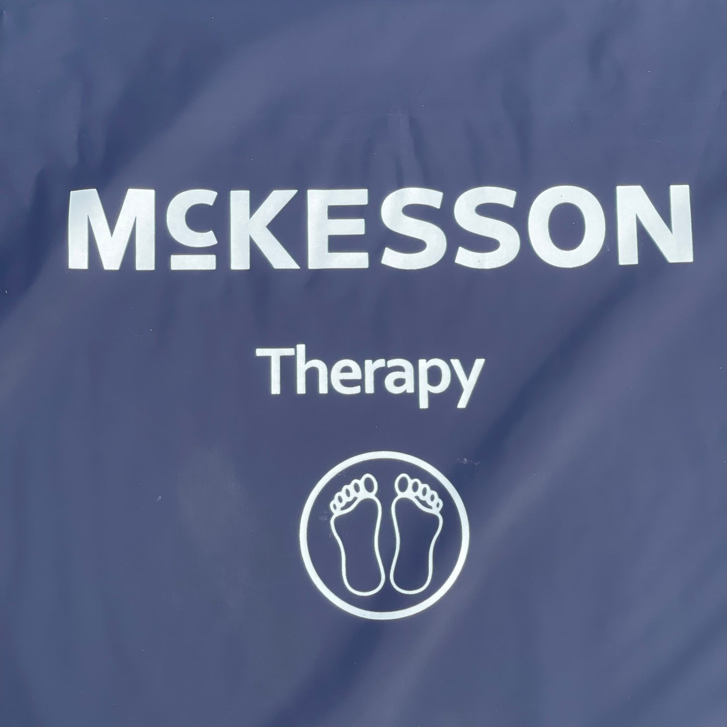 ZA@ MCKESSON Therapy Foam Medical Mattress Blue & Grey (AS-IS)