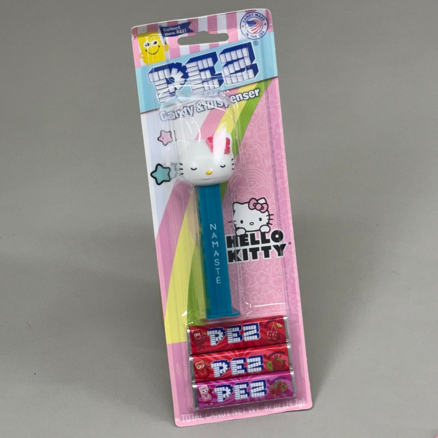 ZA@ PEZ (6 PACK) Assorted Hello Kitty Candy Dispenser 3 Refill Rolls Per Package BB 01/29 039050 As-is