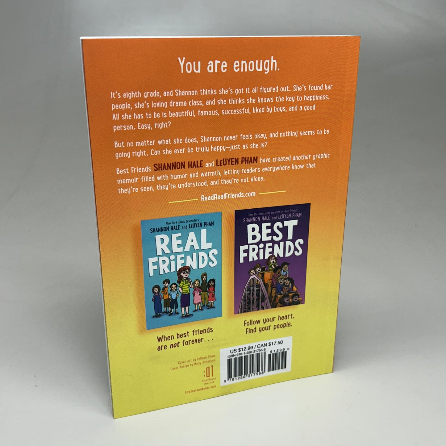 FRIENDS FOREVER By Shannon Hale and LeUyen Pham Paperback (New)