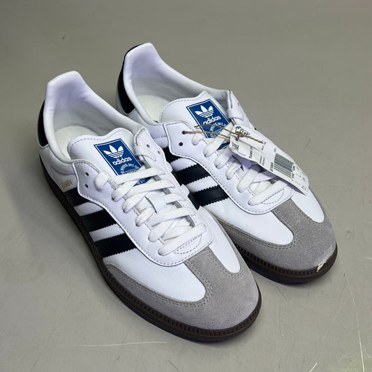 ZA@ ADIDAS Samba OG Sneaker Regular Fit Men's Sz 7.5 Black/White/Grey B75806 (As-is)